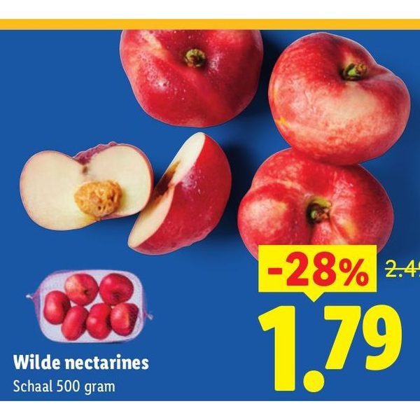 Wilde nectarines