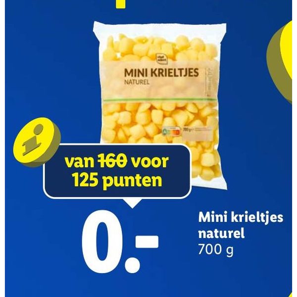 Mini krieltjes naturel