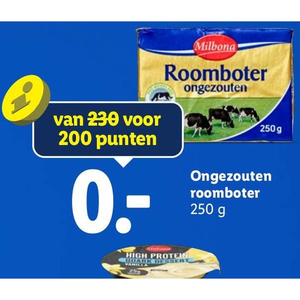 Ongezouten roomboter