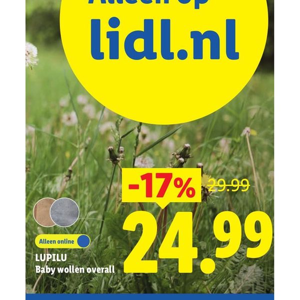 LUPILU Baby wollen overall
