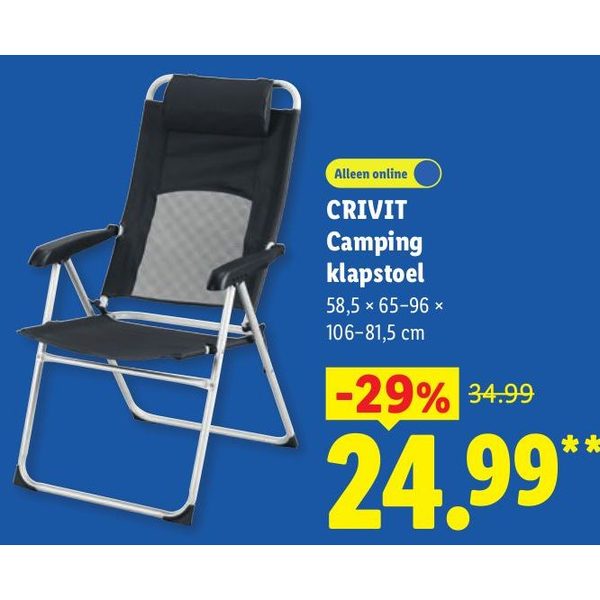 Crivit Camping klapstoel