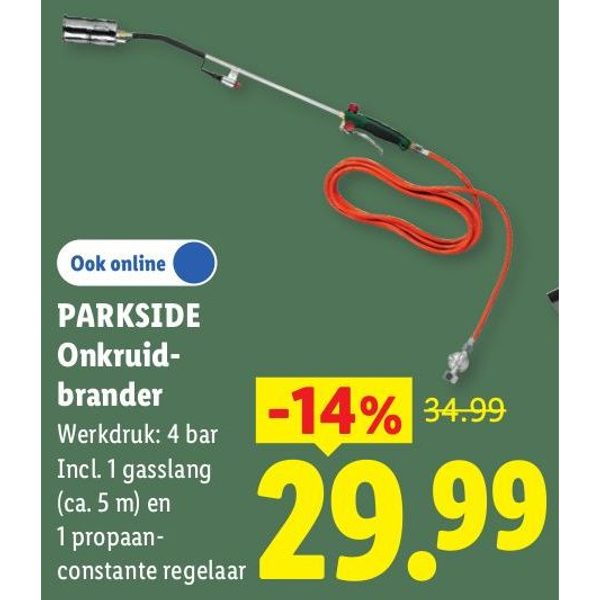 Parkside Onkruidbrander