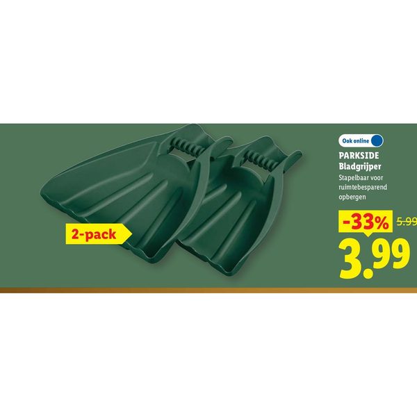 Parkside Bladgrijper