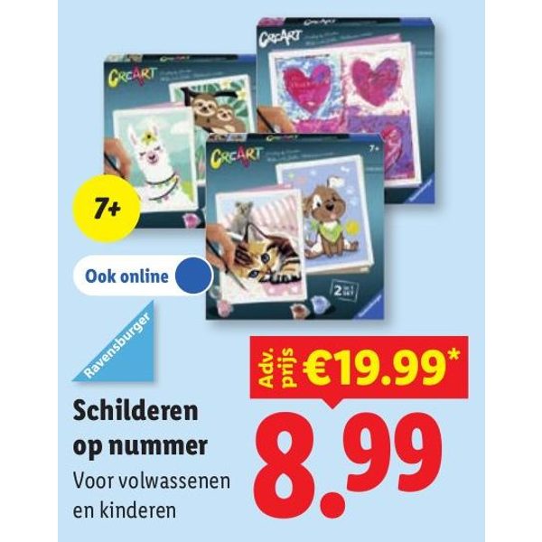 Schilderen op nummer
