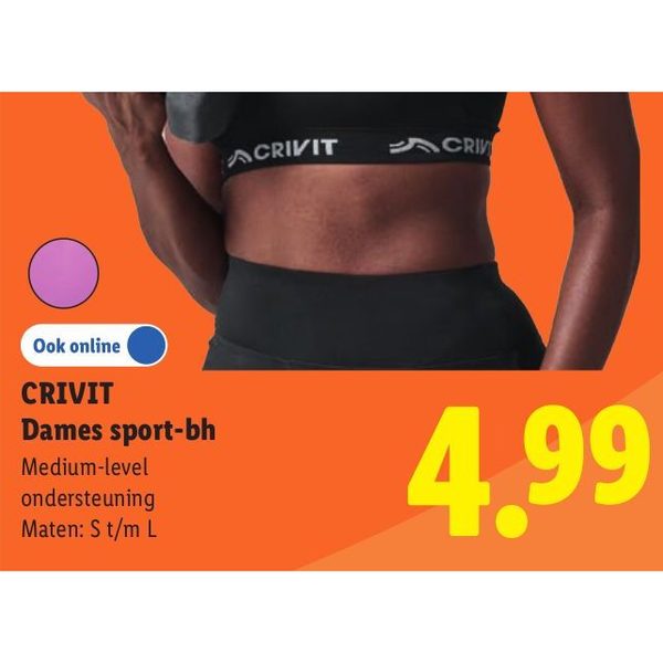 CRIVIT Dames sport-bh