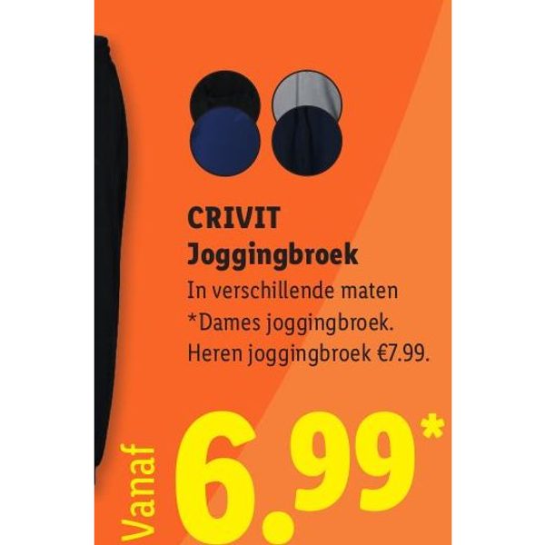 CRIVIT Joggingbroek