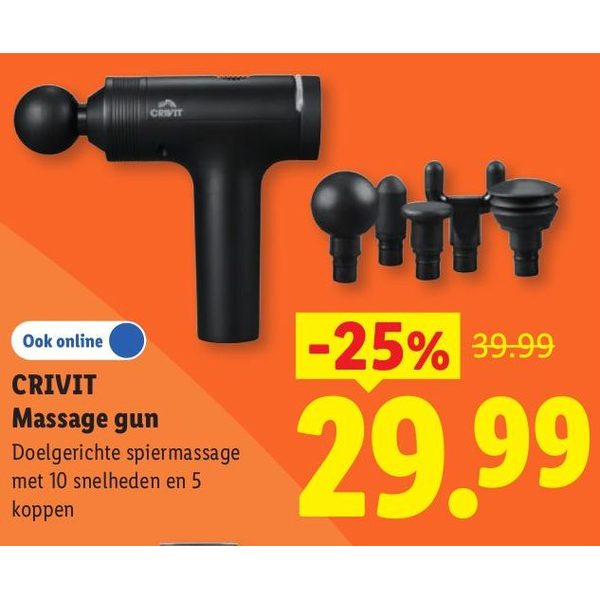 Crivit Massage gun