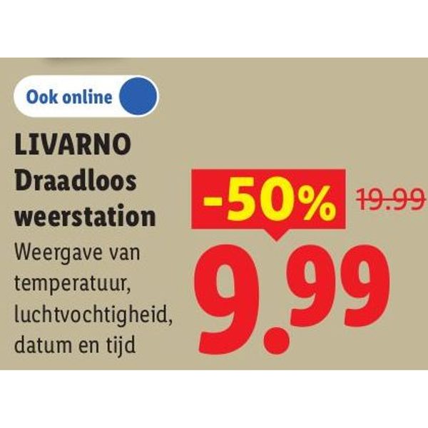 LIVARNO Draadloos weerstation