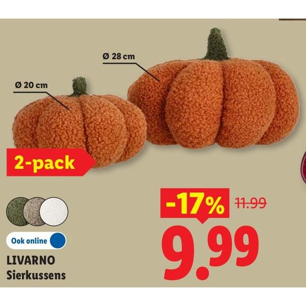 LIVARNO Sierkussens
