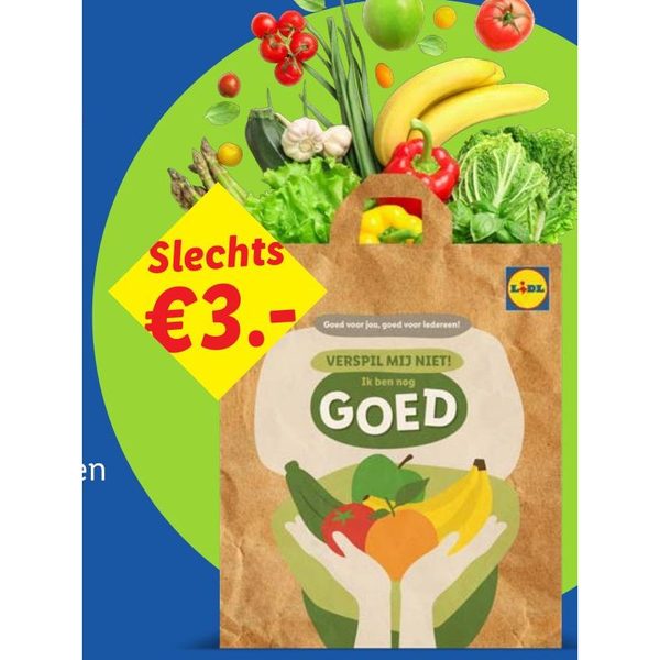 Verspil mij niet-tas