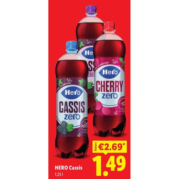 Cassis of Cherry Zero