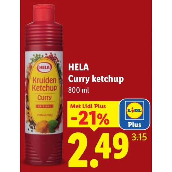 Kruiden Curry Ketchup