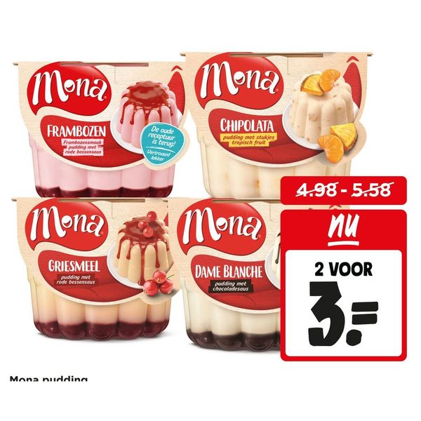 Mona pudding
