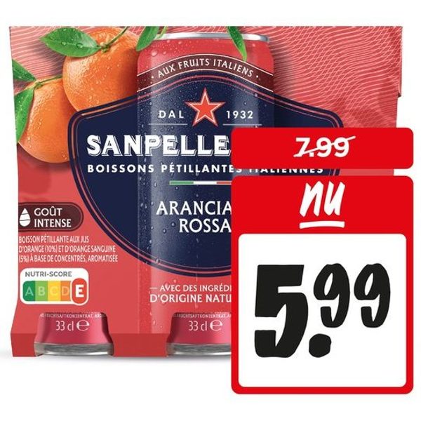 Sanpellegrino Aranciata Rossa