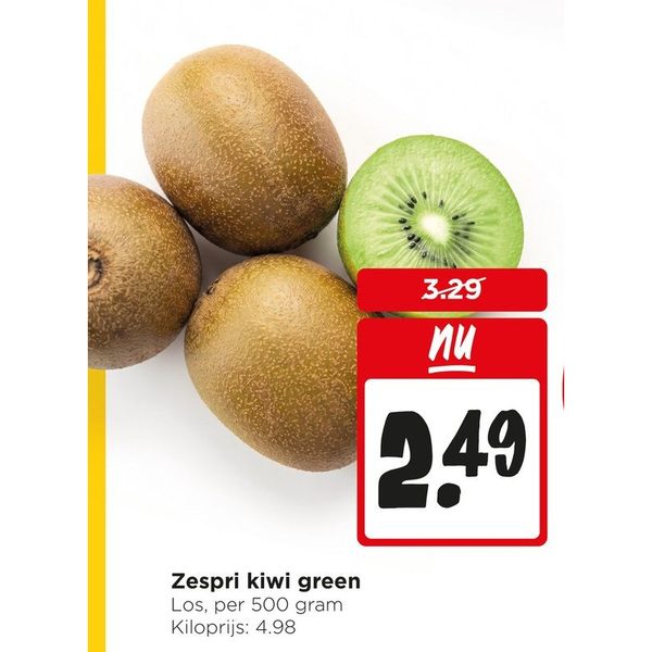 Zespri kiwi green