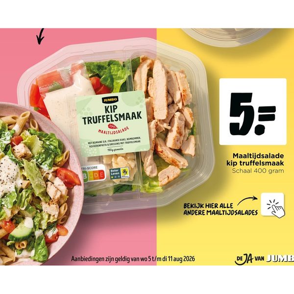 Maaltijdsalade kip truffelsmaak