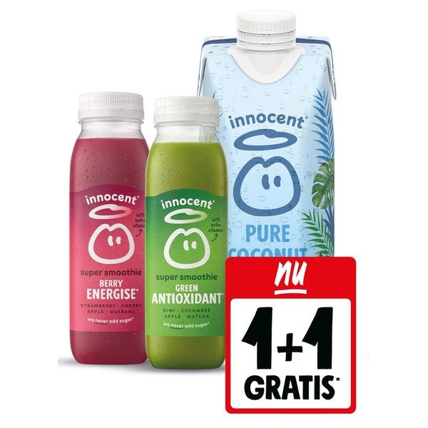 smoothies en kokoswater