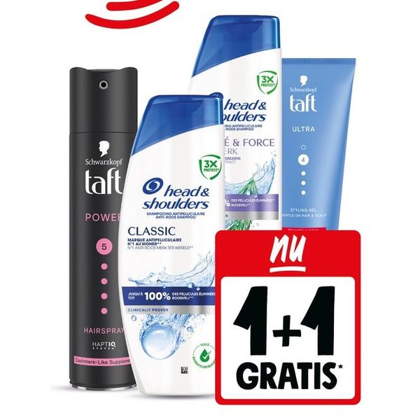 Head & Shoulders, Taft of Gliss haarverzorging
