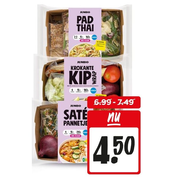 Alle gekoelde verspakketten