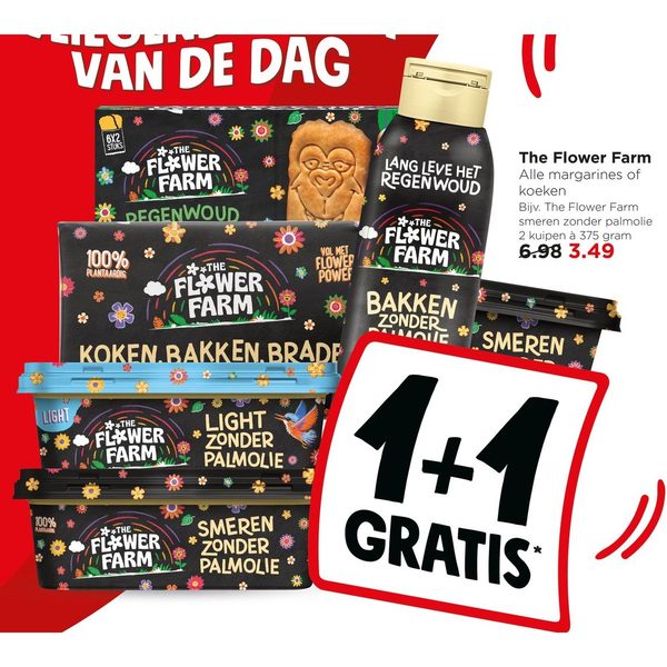 The Flower Farm margarines of koeken