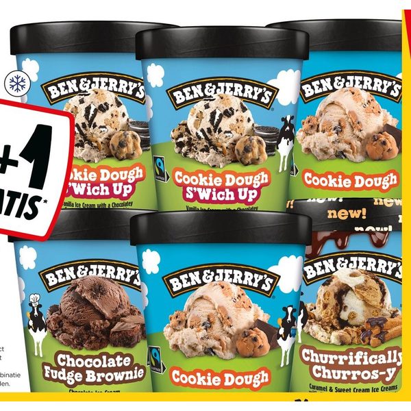 Ben & Jerry's ijsbekers