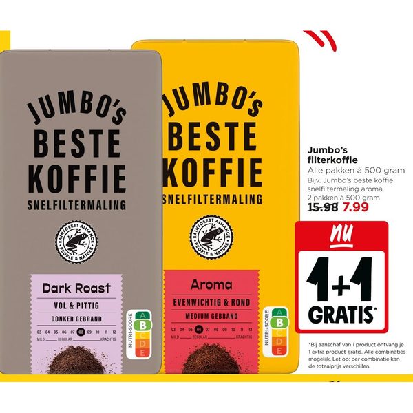 Jumbo's filterkoffie