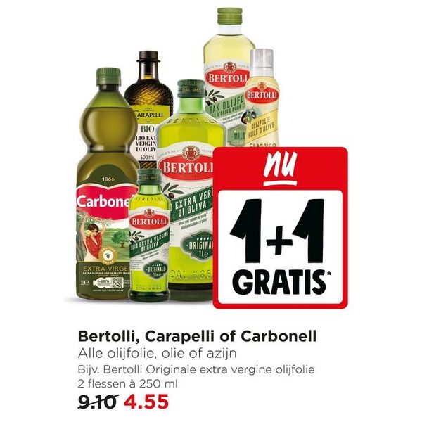 Bertolli, Carapelli of Carbonell