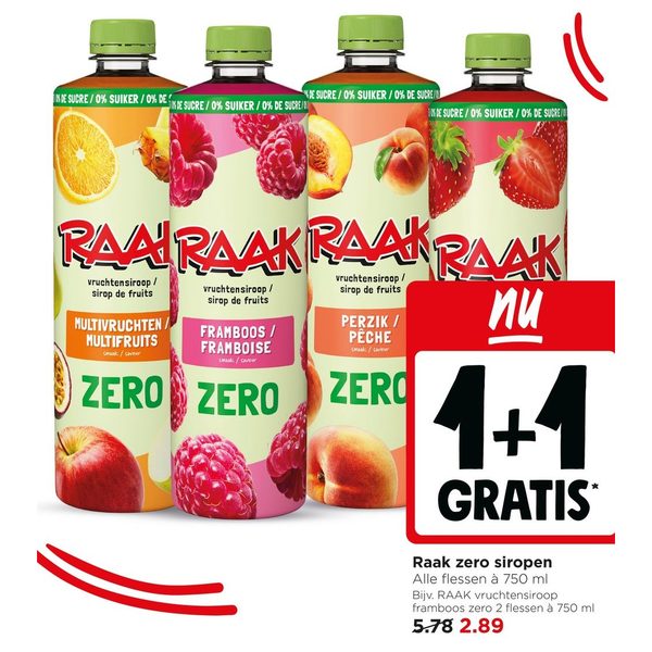 vruchtensiroop zero
