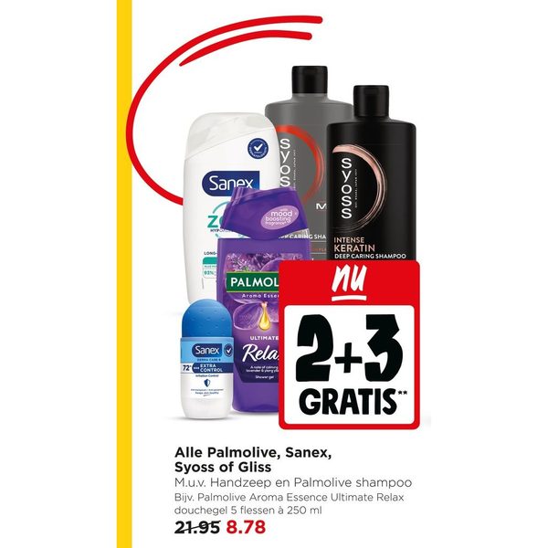 Palmolive, Sanex, Syoss of Gliss