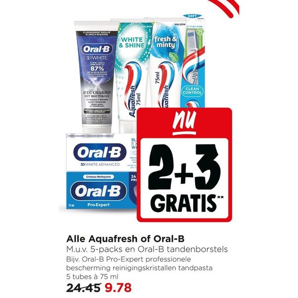 Aquafresh of Oral-B