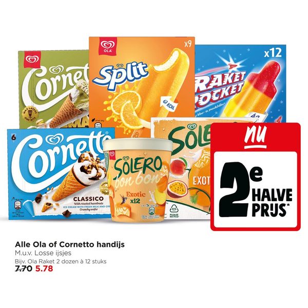 Ola of Cornetto handijs