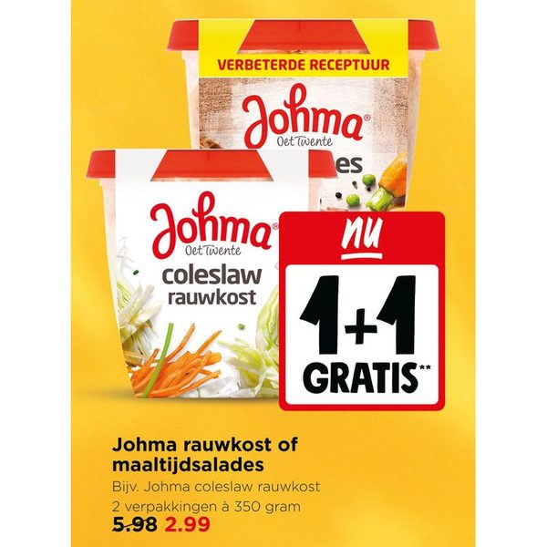 Johma rauwkost of maaltijdsalades