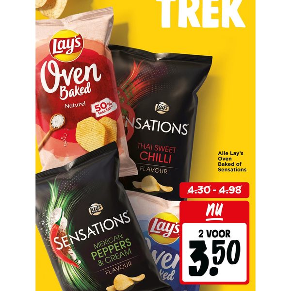 Alle Lay's Oven Baked of Sensations