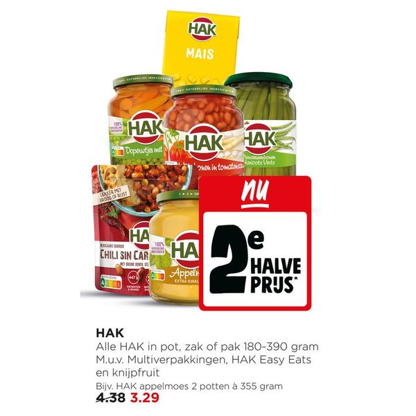 Conserven in pot, zak of pak
