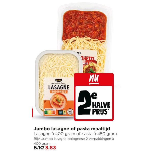 Lasagne of pasta maaltijd