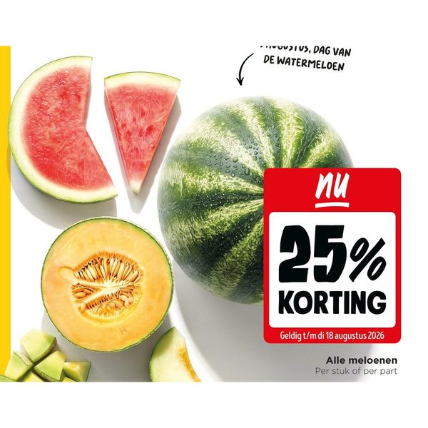 Alle meloenen