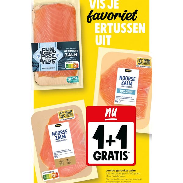 Jumbo gerookte zalm