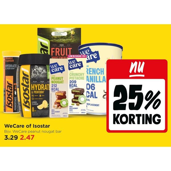 WeCare van Isostar producten
