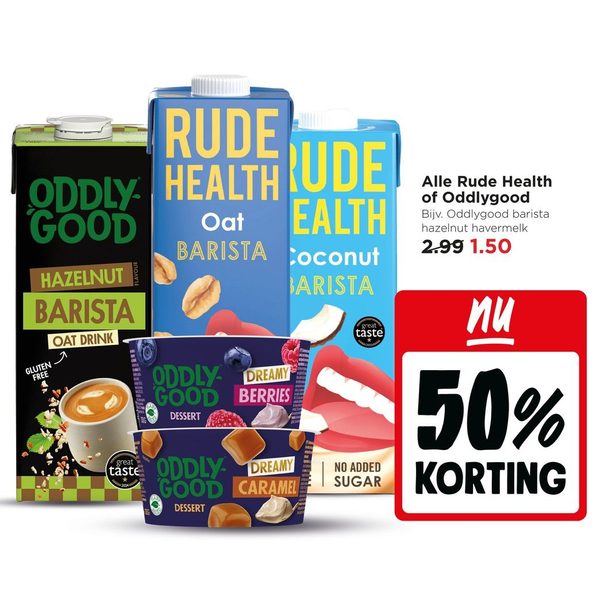 Rude Health / Oddlygood assortiment
