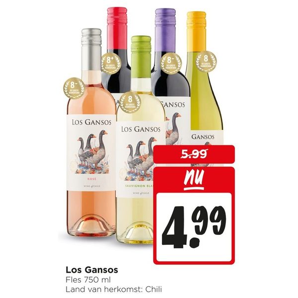 Los Gansos Wijn