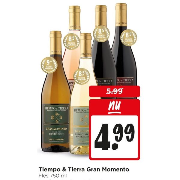 Tiempo & Tierra Gran Momento Wijn