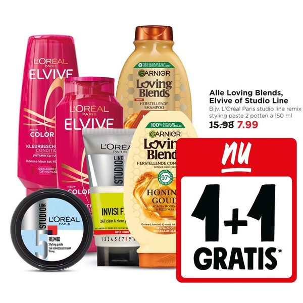 Haarverzorging (Loving Blends, Elvive of Studio Line)