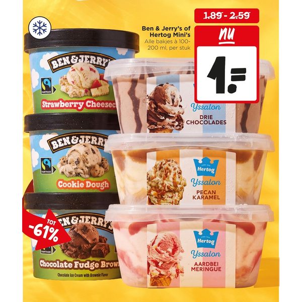 Ben & Jerry's of Hertog Mini's