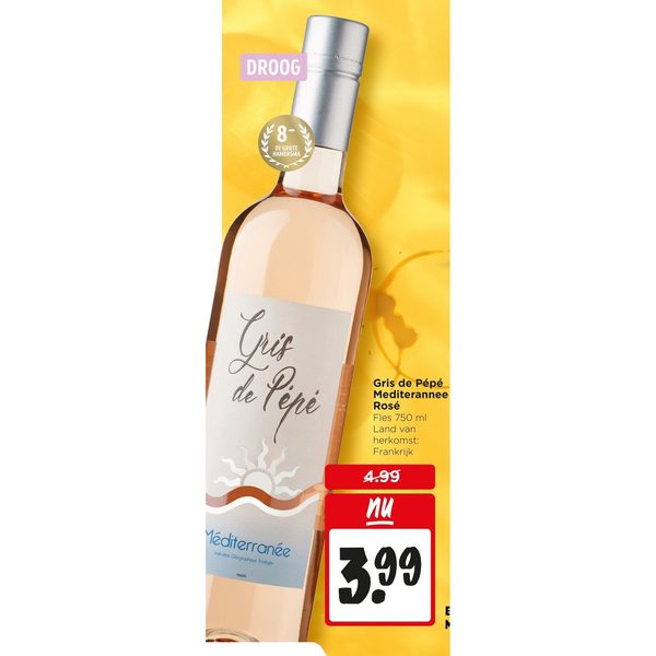 Gris de Pépé Mediterrannee Rosé
