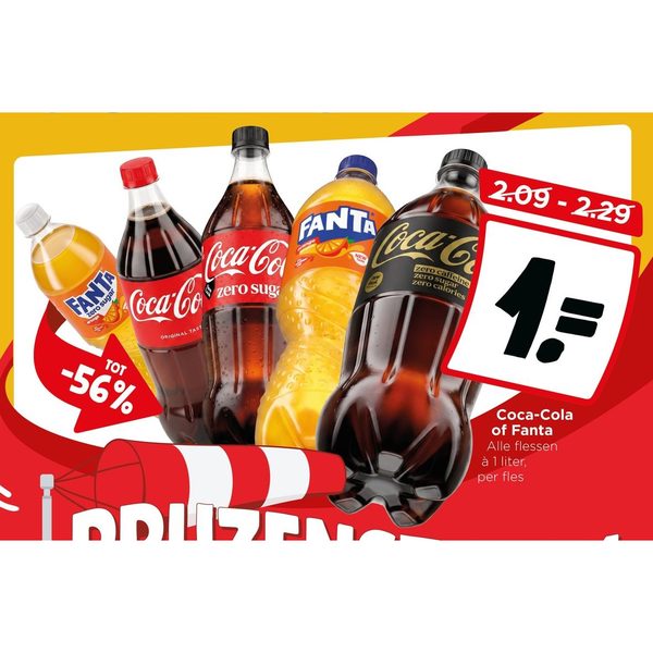 Coca-Cola of Fanta