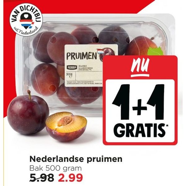Nederlandse pruimen