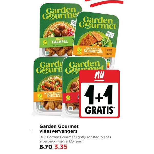 Garden Gourmet vleesvervangers