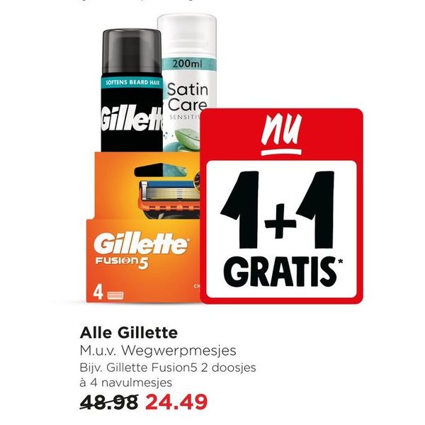 Gillette scheerproducten