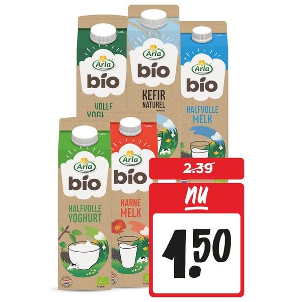 Arla Bio zuivel (assorti)