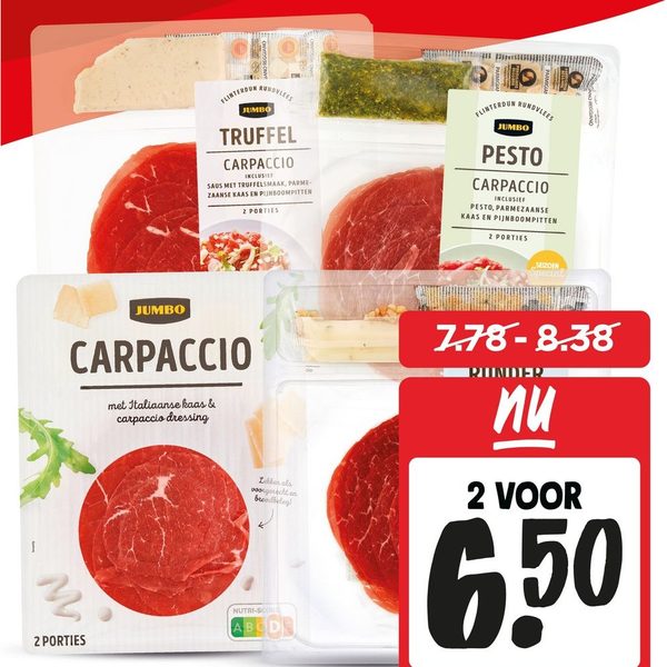Jumbo Carpaccio